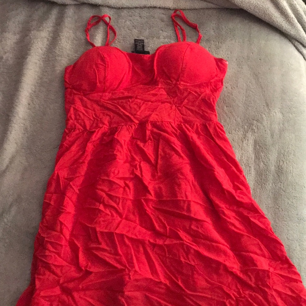Red dress size medium